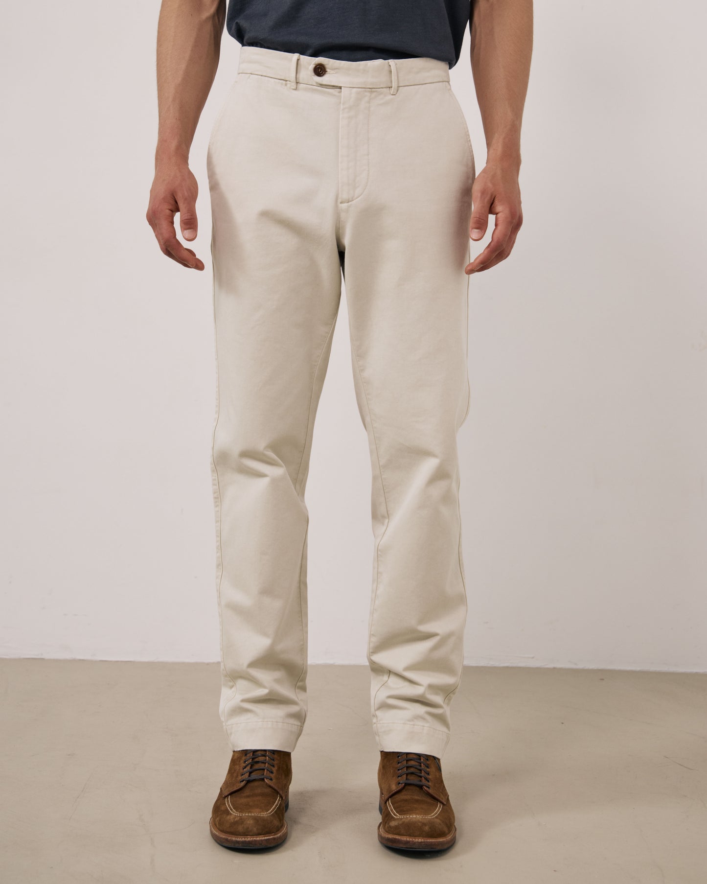 Pantalon Homme en Chino Ecru Taylor