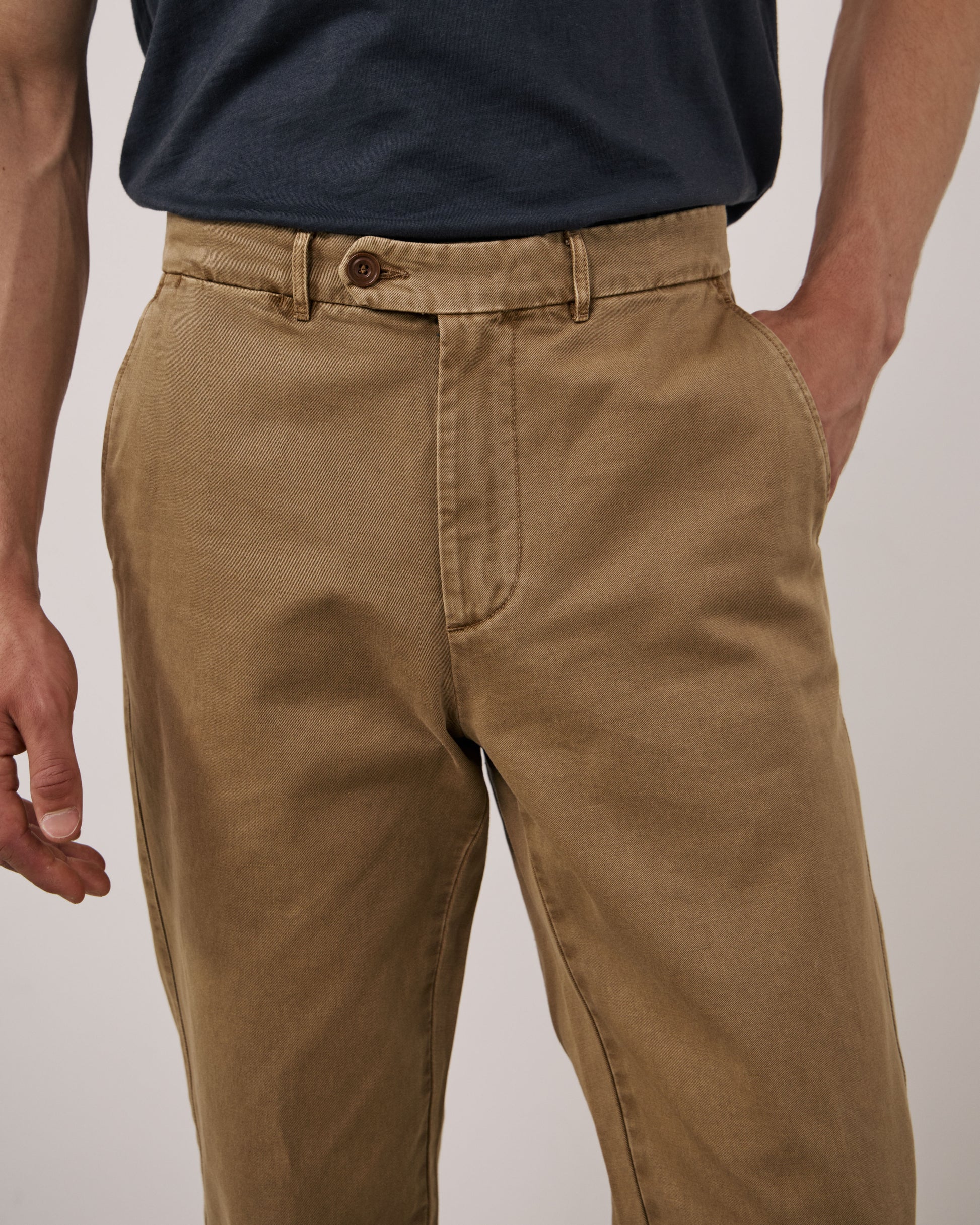 Pantalon Homme en Chino Caramel Taylor
