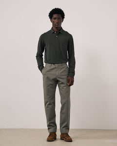 Pantalon Homme en Chino Vert Militaire Taylor