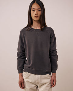 Sweatshirt Homme en Molleton Chocolat Light