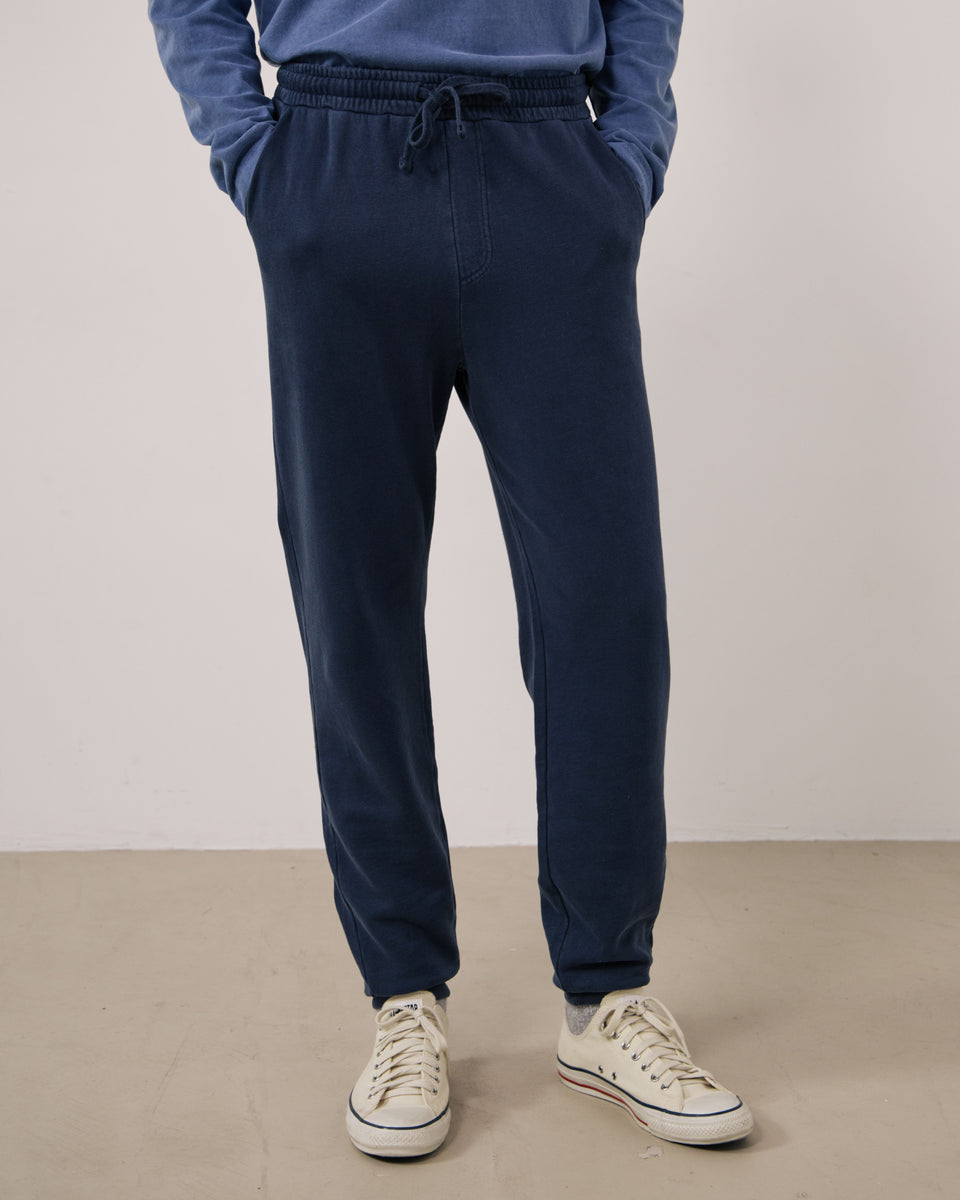 Fleece Men's Midnight Blue Fleece Pants - Image 2