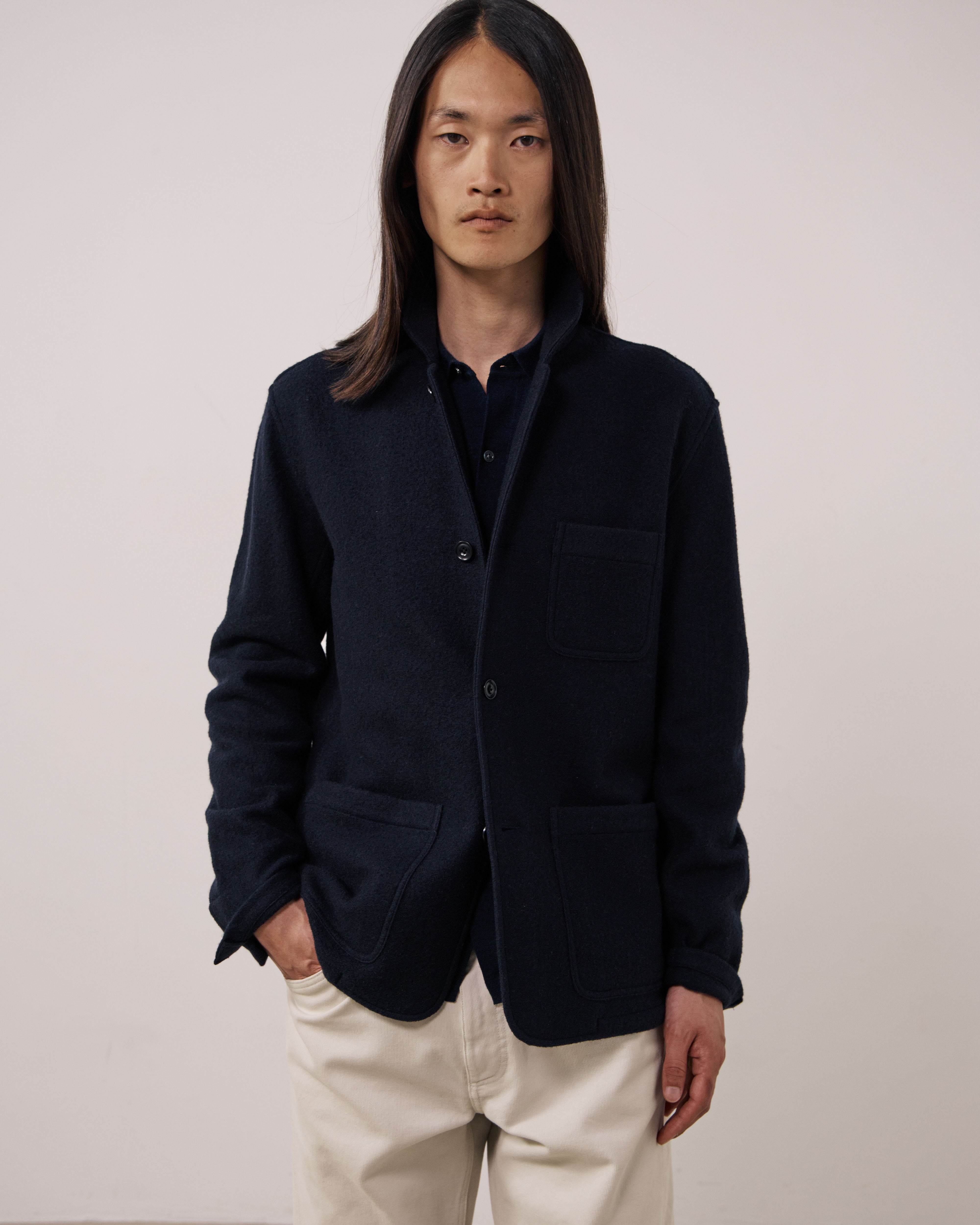 Boiled wool for men, casual chic ready-to-wear - Hartford
