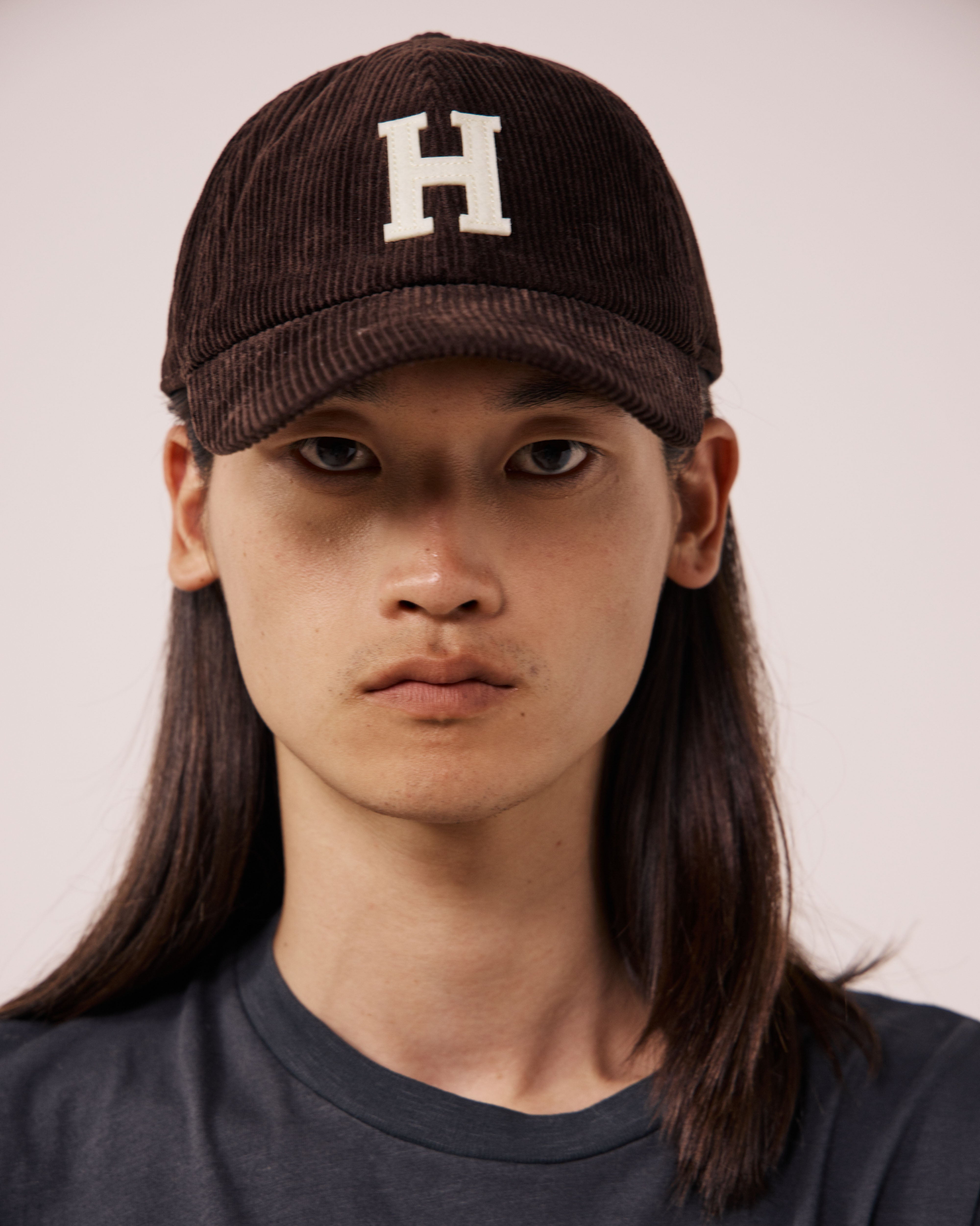 Men's Chocolate Corduroy Cap BGA1400-07 - Men's Cap - Hartford