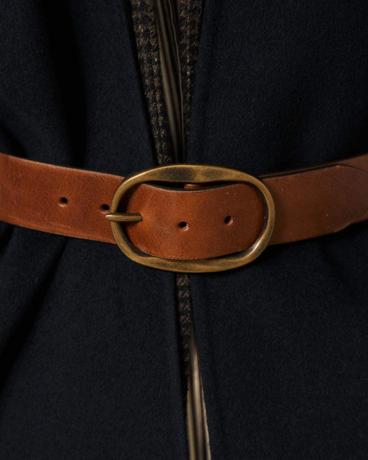 Ceinture Femme en Cuir Marron Angus