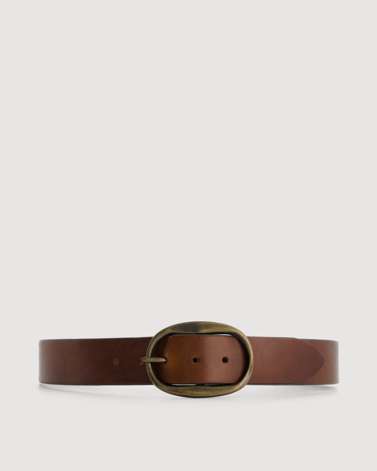 Ceinture Femme en Cuir Marron Angus