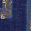 Echarpe Homme en Laine Bleu Marine Bandana