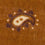 Echarpe Homme en Laine imprimée Paisley Marron Bandana