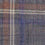 Echarpe Homme en Laine à Carreaux Tartan Bleu & Gris