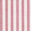 Chemise Garçon en Oxford Brossé à Rayures Rouge Pitt