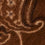 Bandana Women's Brown Paisley Print Wool Scarf