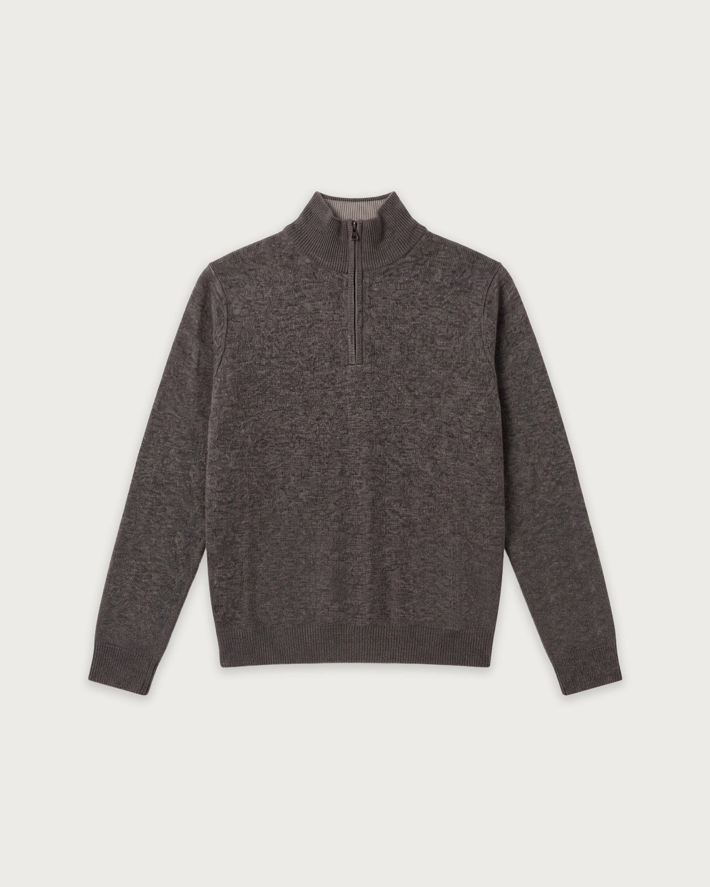 Pull Garçon en Laine & Cachemire Noisette Trucker
