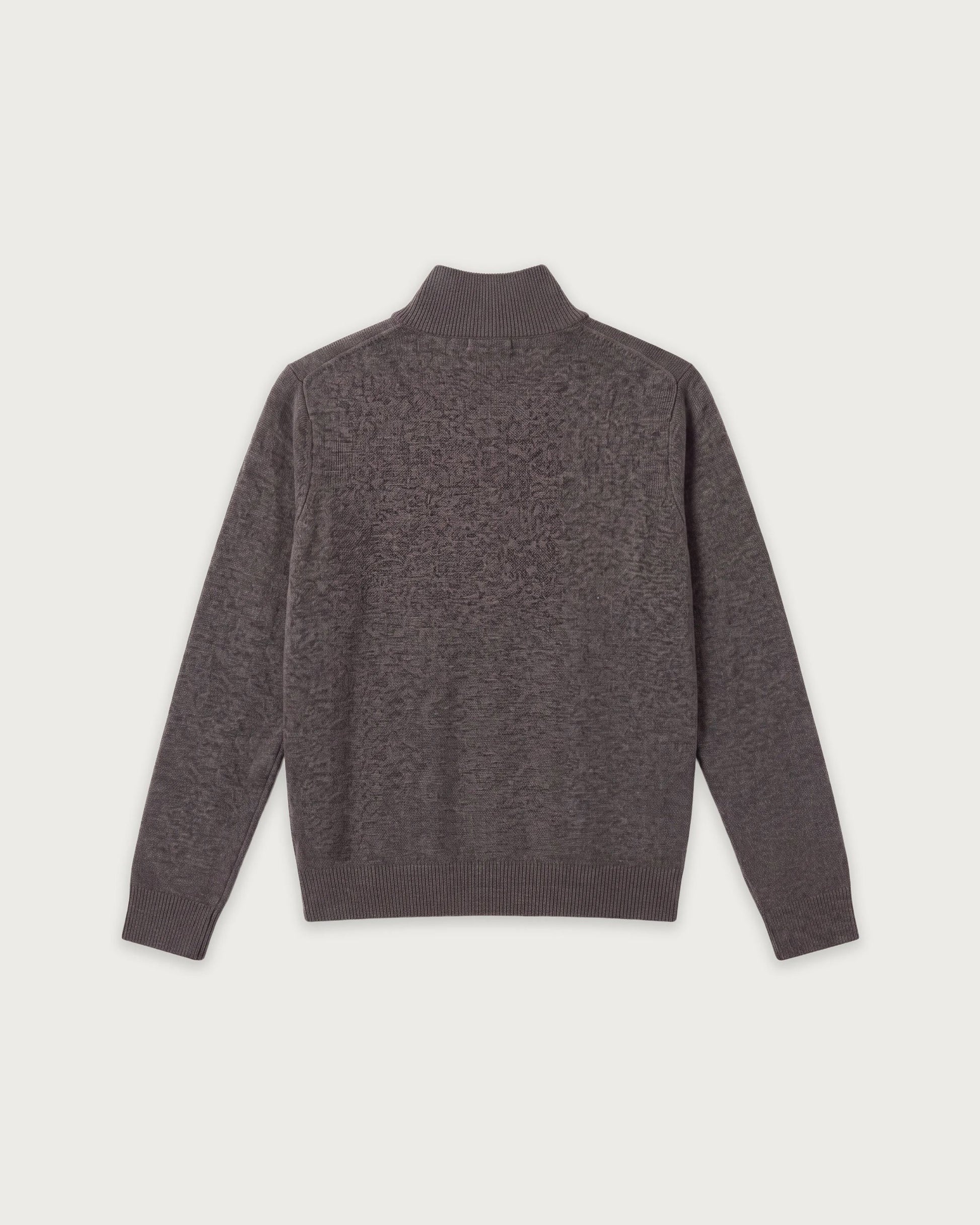 Pull Garçon en Laine & Cachemire Noisette Trucker