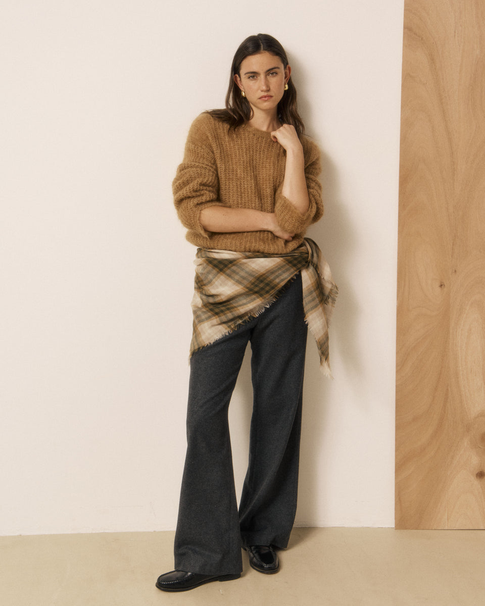 Maglione da donna in mohair cammello Marilla - Image 2