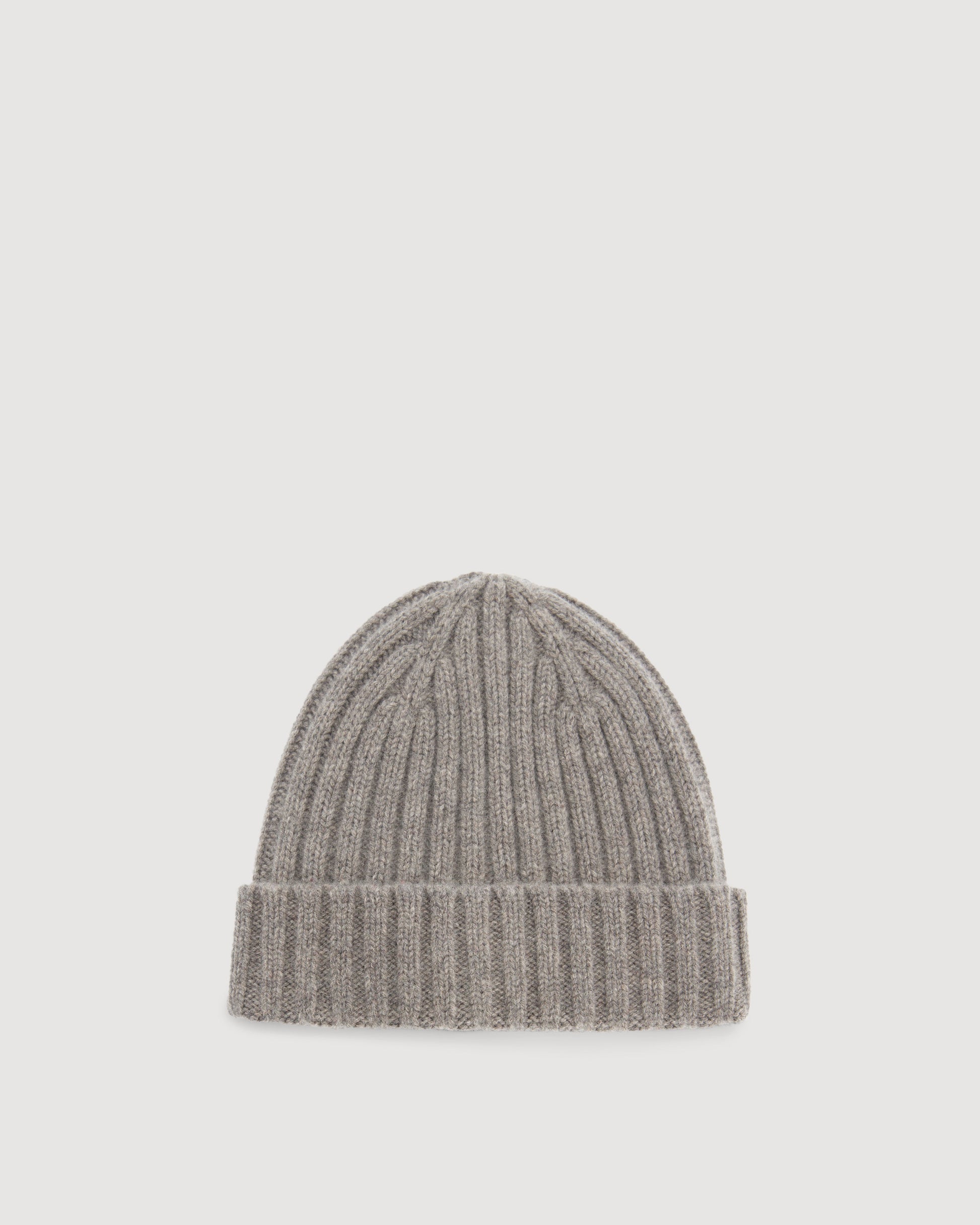 Bonnet Homme en Laine & Cachemire Marron