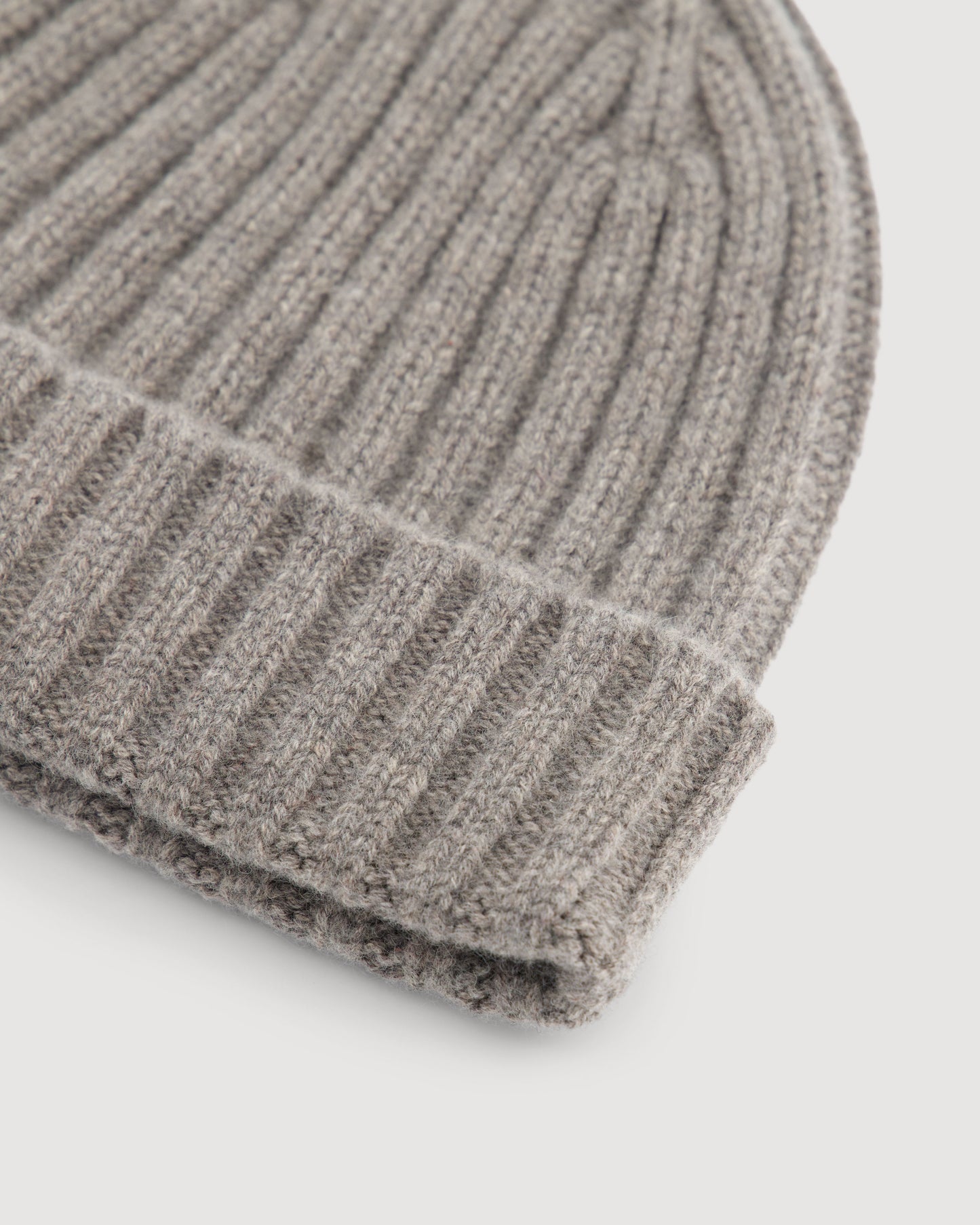 Bonnet Homme en Laine & Cachemire Marron
