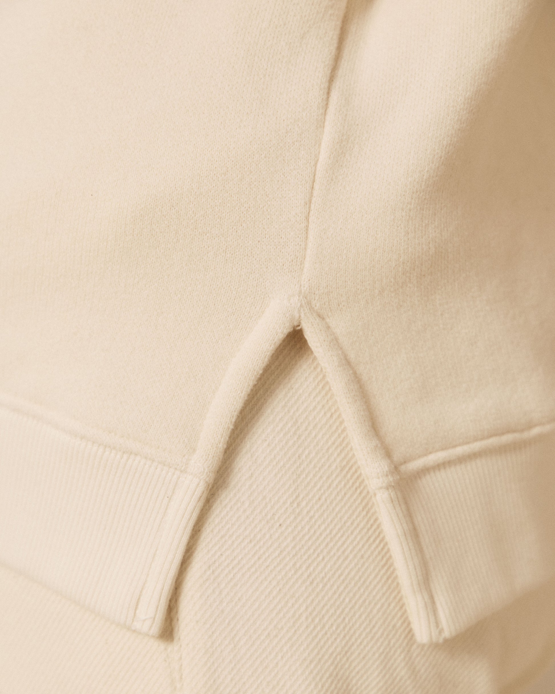 Sweatshirt Femme en Molleton Vanille Tawen