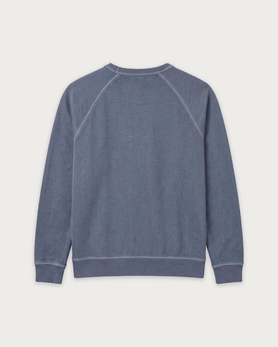 Sweatshirt Garçon en Molleton Bleu Cobalt Light - Image 2