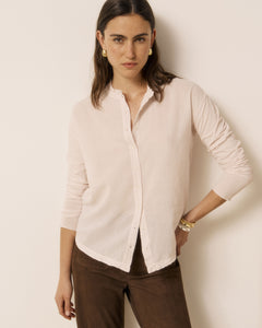 Chemise Femme en Coton Double Face Beige Takalo