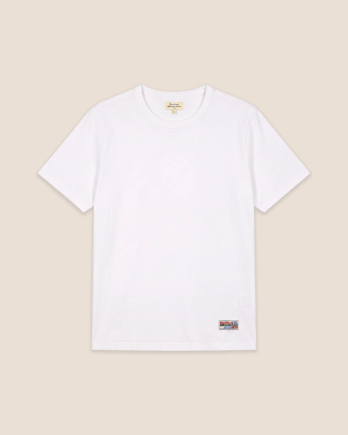 Damen-T-Shirt aus weißer Baumwolle Testy