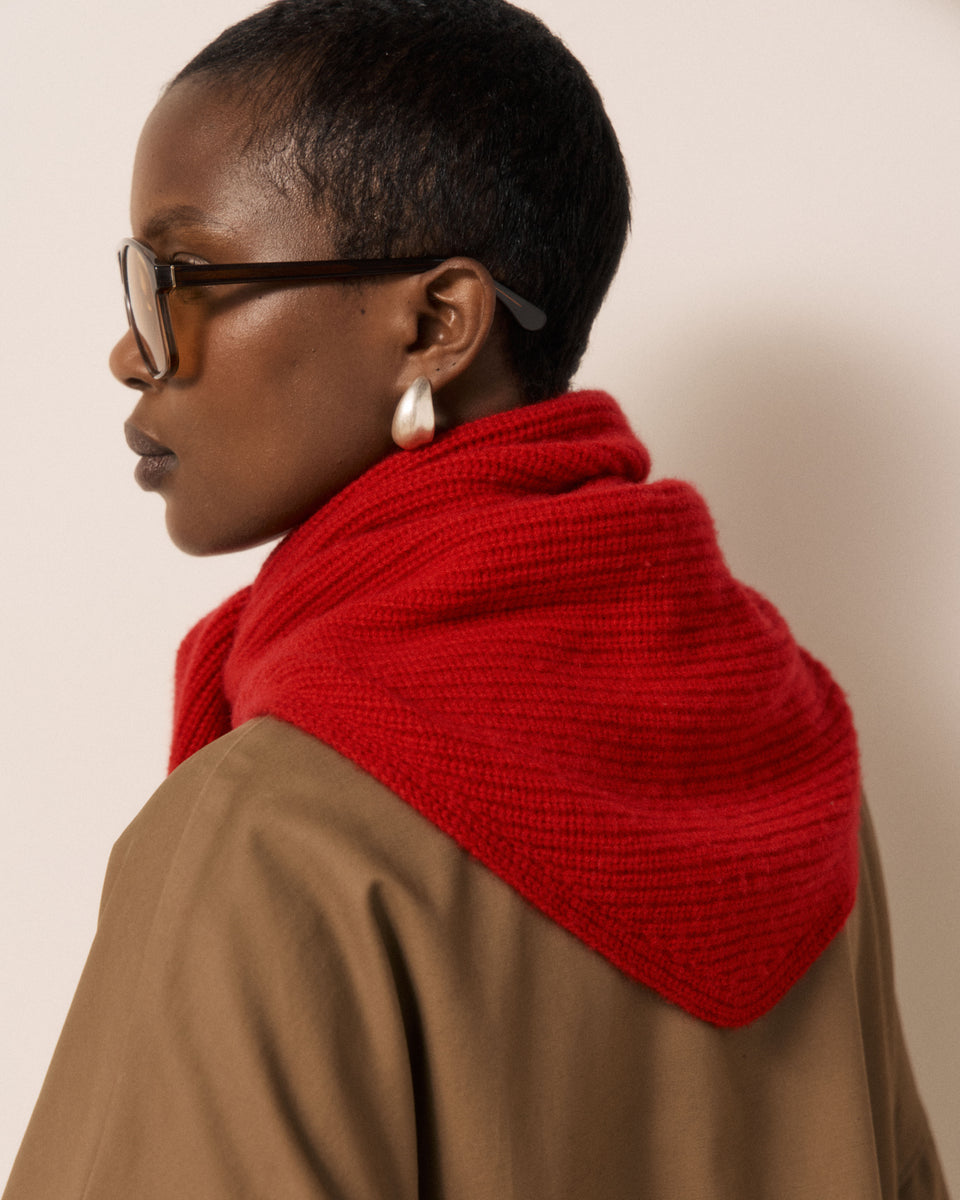 Melie Women's Ruby Wool & Cashmere Scarf - Image 2