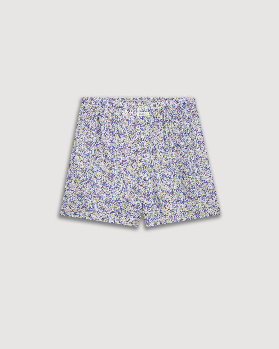 Men's printed cotton boxer shorts - Image alternative