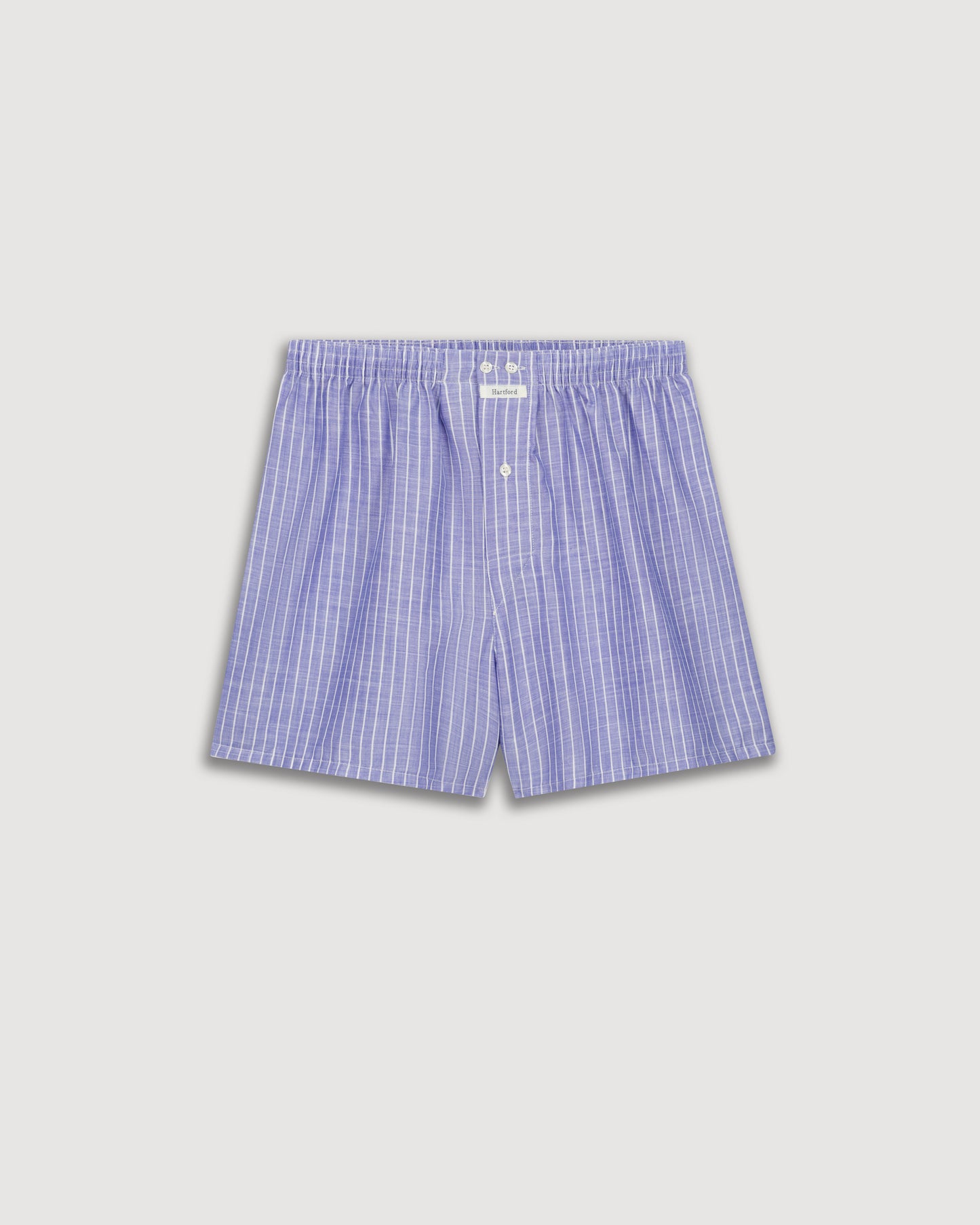 Men's striped cotton boxer shorts