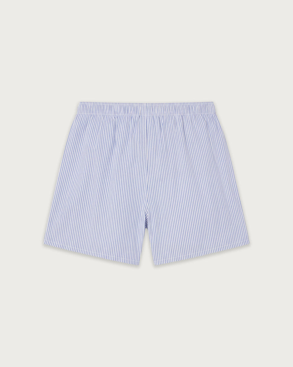Men's striped cotton boxer shorts - Image 2