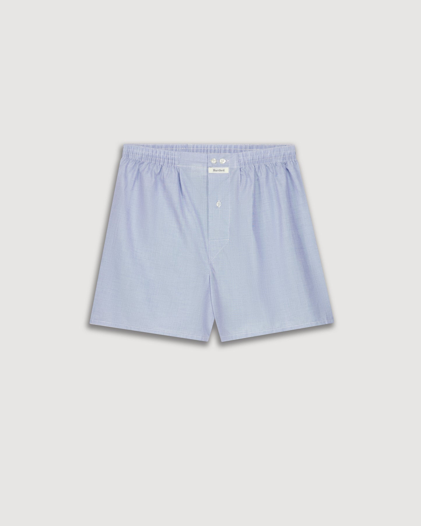 Men's plain cotton boxer shorts