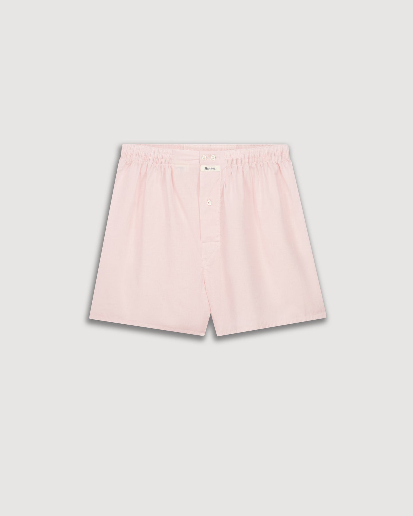 Men's plain cotton boxer shorts