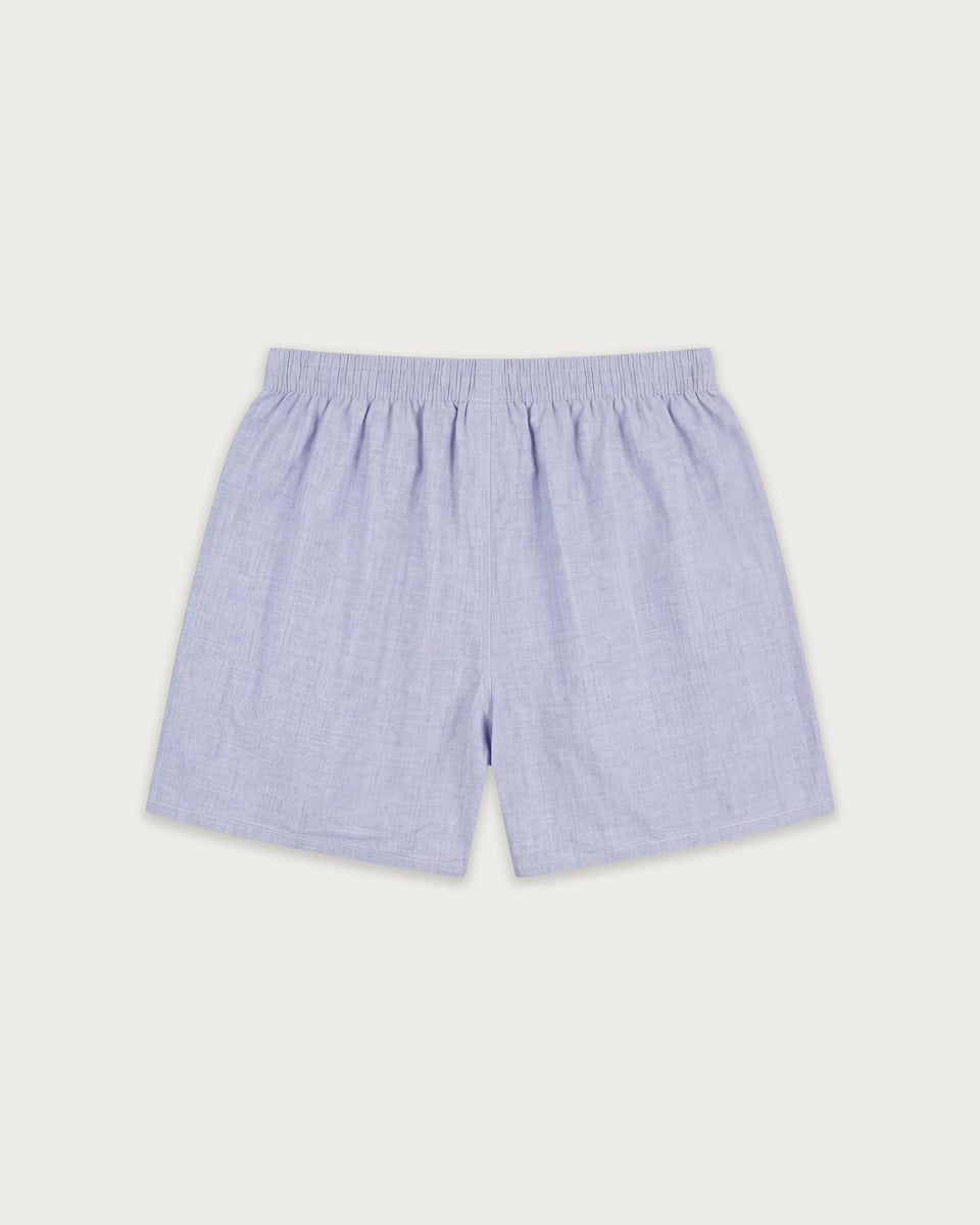 Men's plain cotton boxer shorts - Image 2