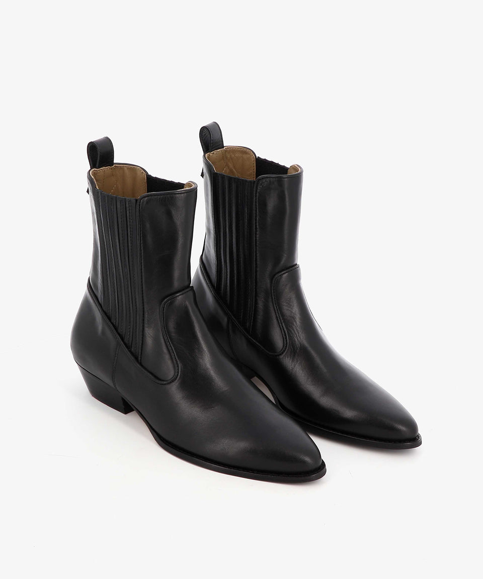 Socque Abbey black boots - Image principale