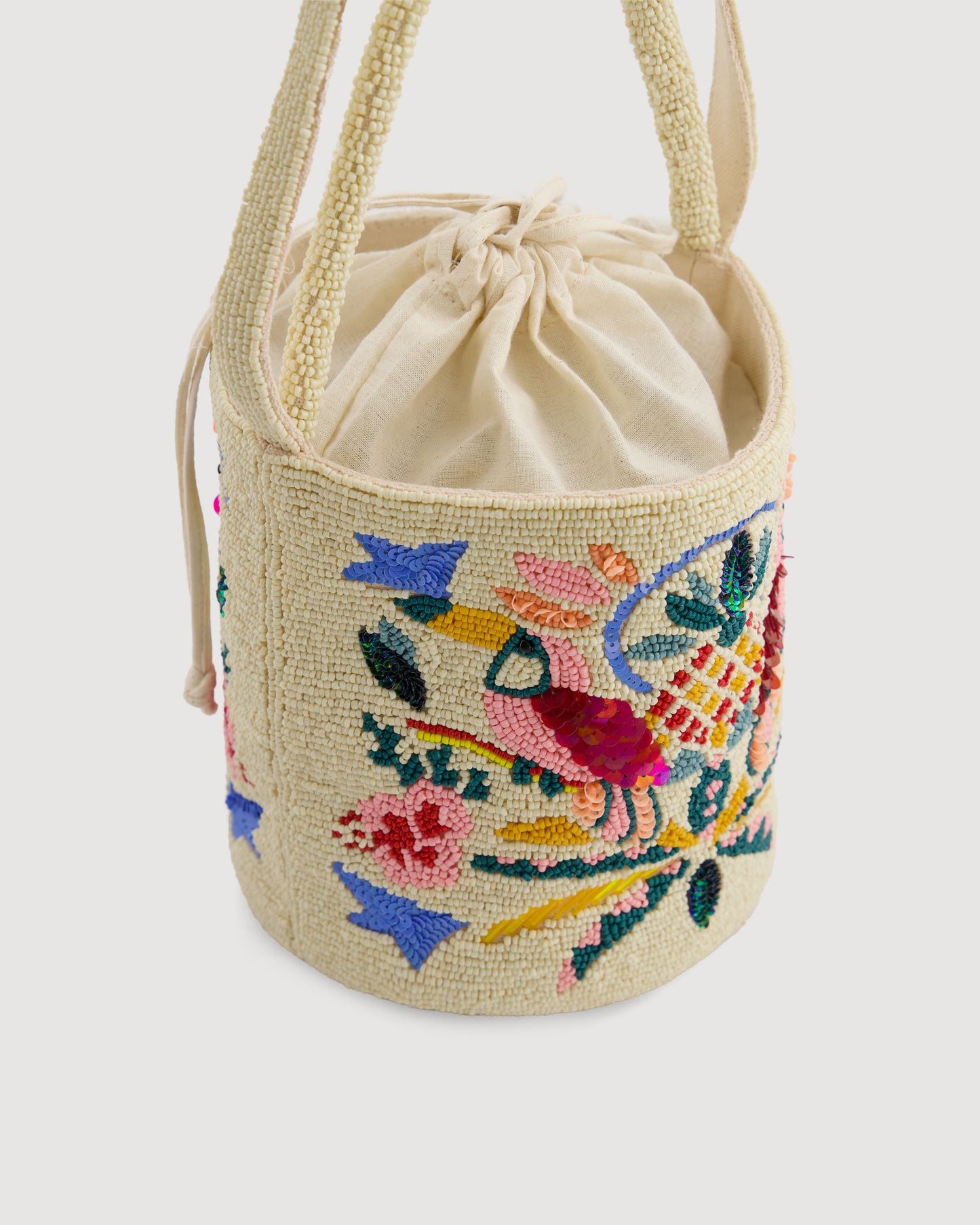 Sac Femme en Perles Multicolore Edith