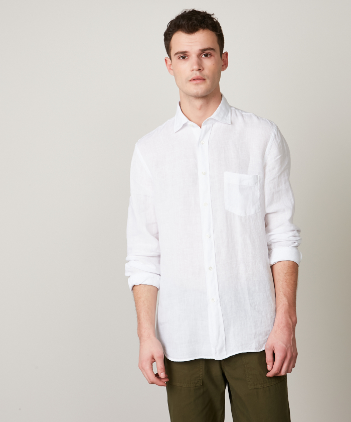White Linen Paul Shirt