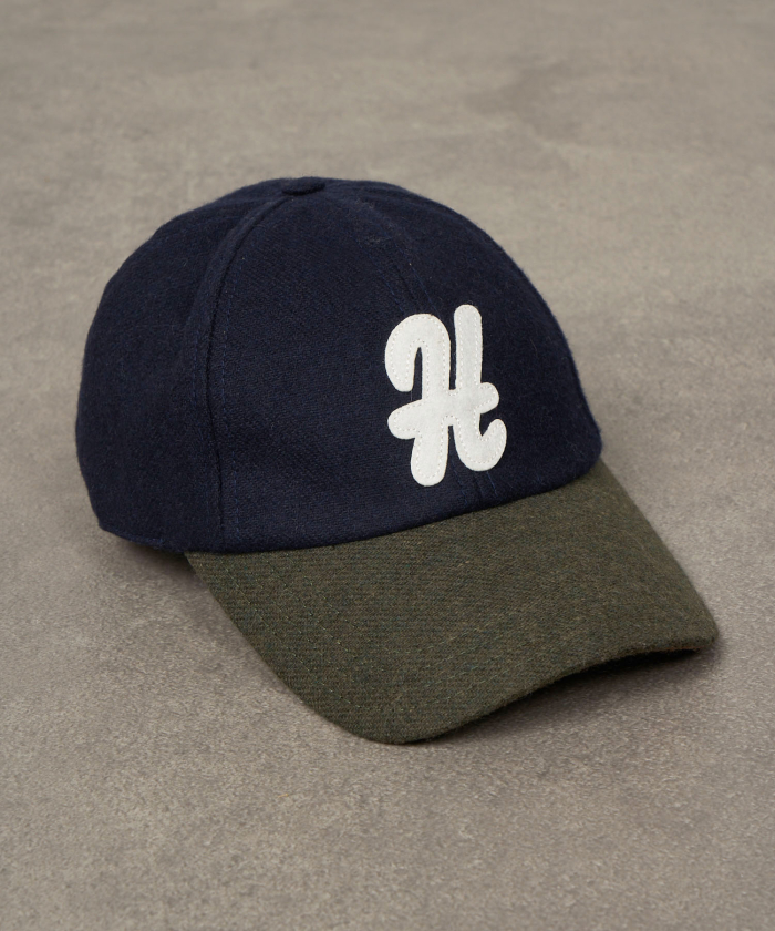 Recycled wool Patch cap