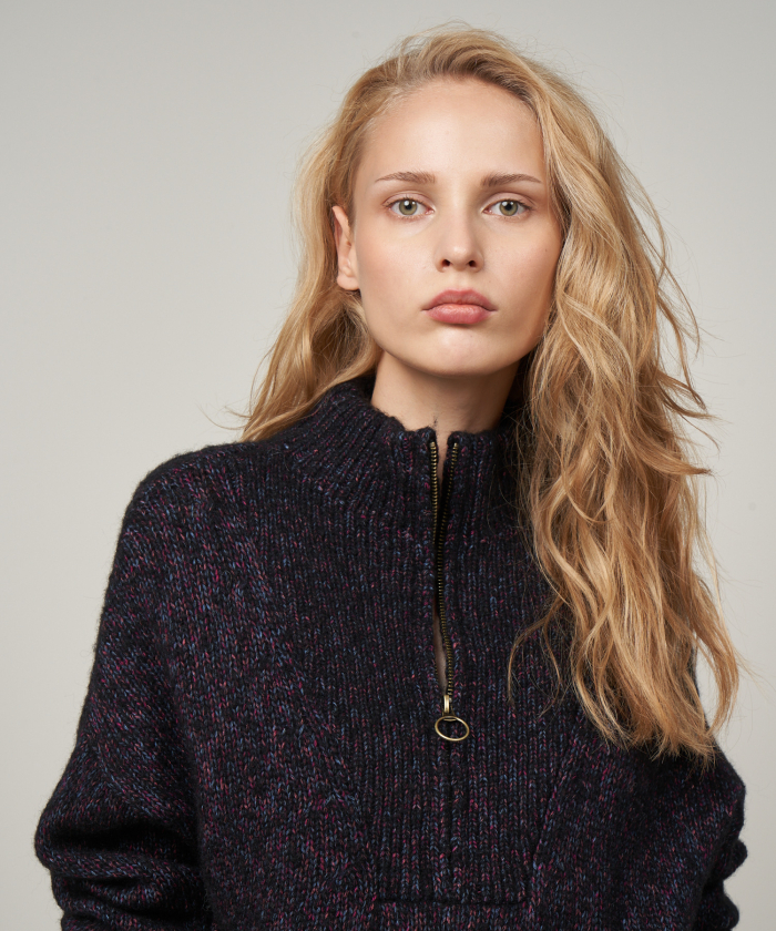 Black wool blend Myhan sweater