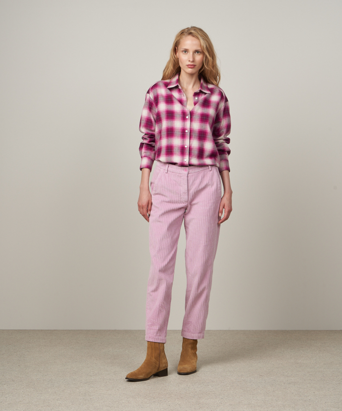 Lavender corduroy Perfect trousers