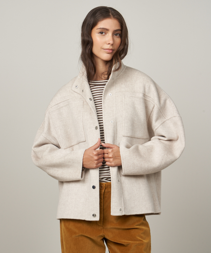 Natural wool Vicco jacket