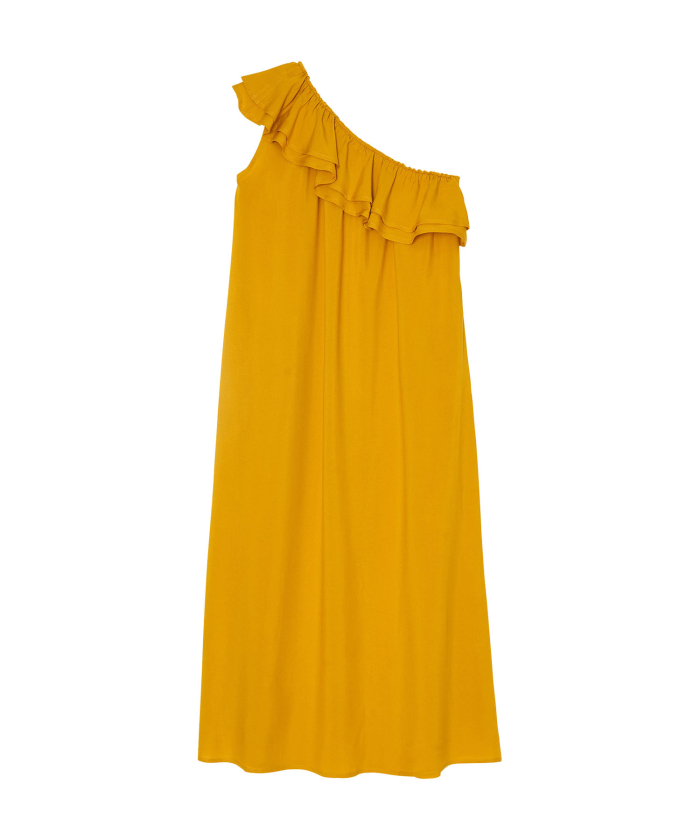 Honey Rossym long dress in viscose voile