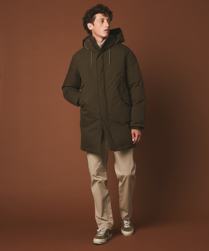 Army green Cold parka