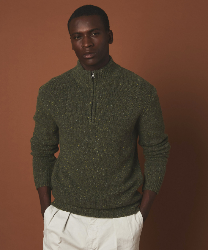 Men's sweaters | Hartford, Casual chic sweaters for men