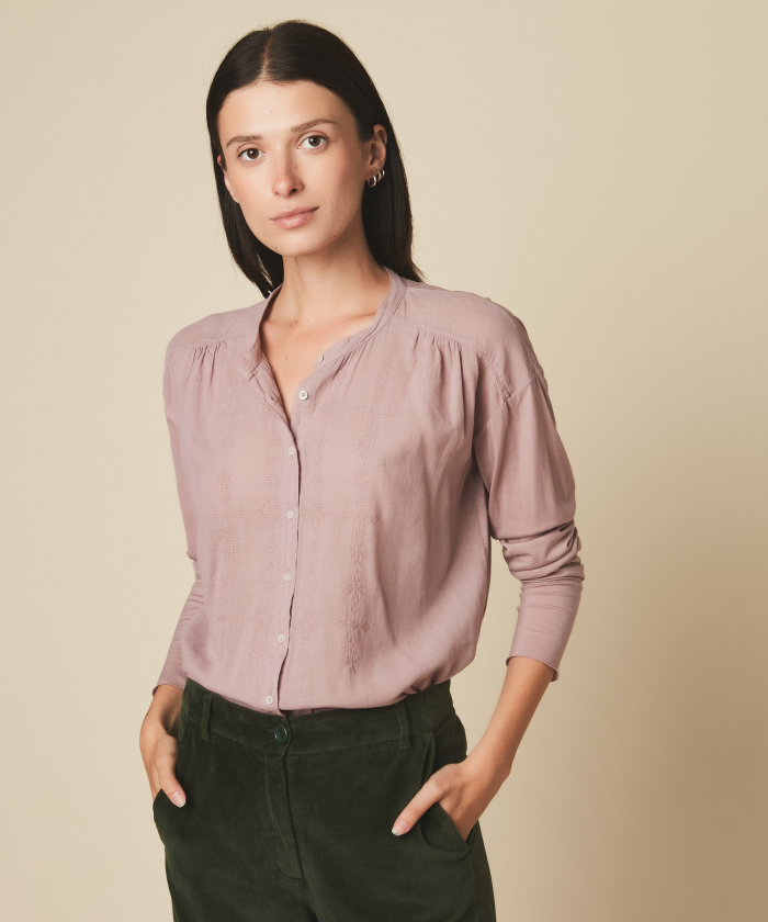 Rosewood Taimi embroidered shirt