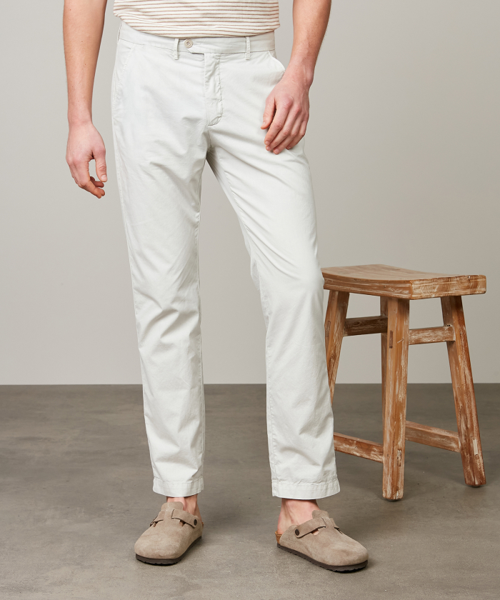 Sand light cotton Tobby pants