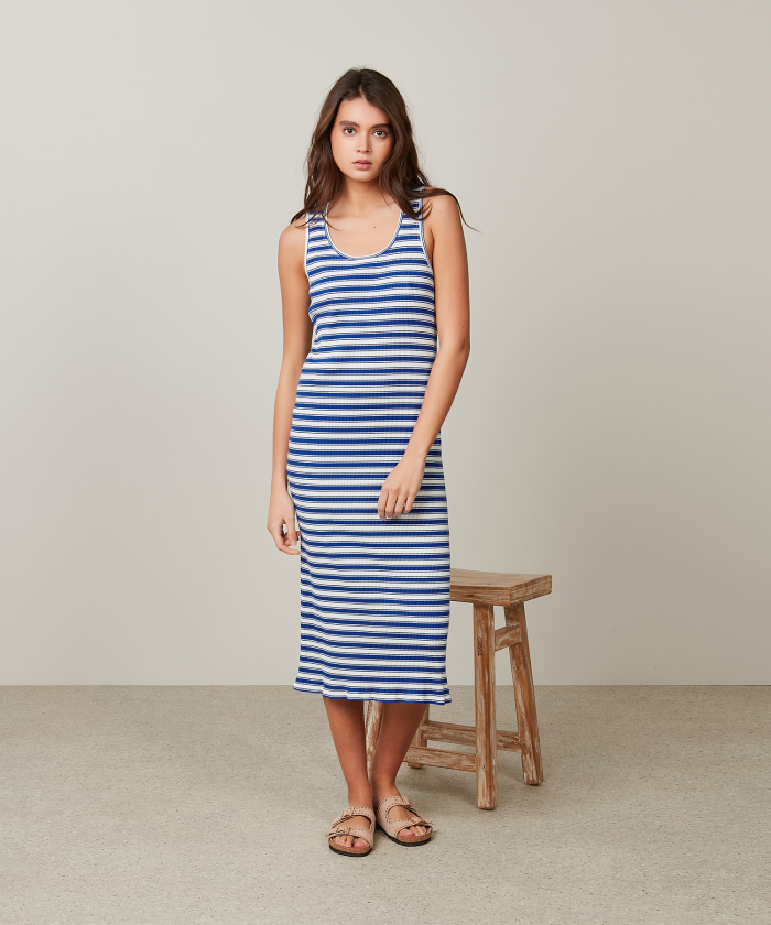 Blue stripes Tetis dress