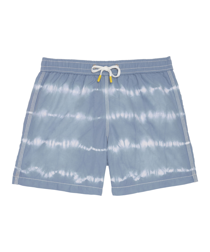 Grey Green Tie and dye Achille kids Swimsuit
