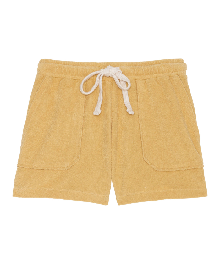 Pollen cotton-terry fleece Timoe kids shorts