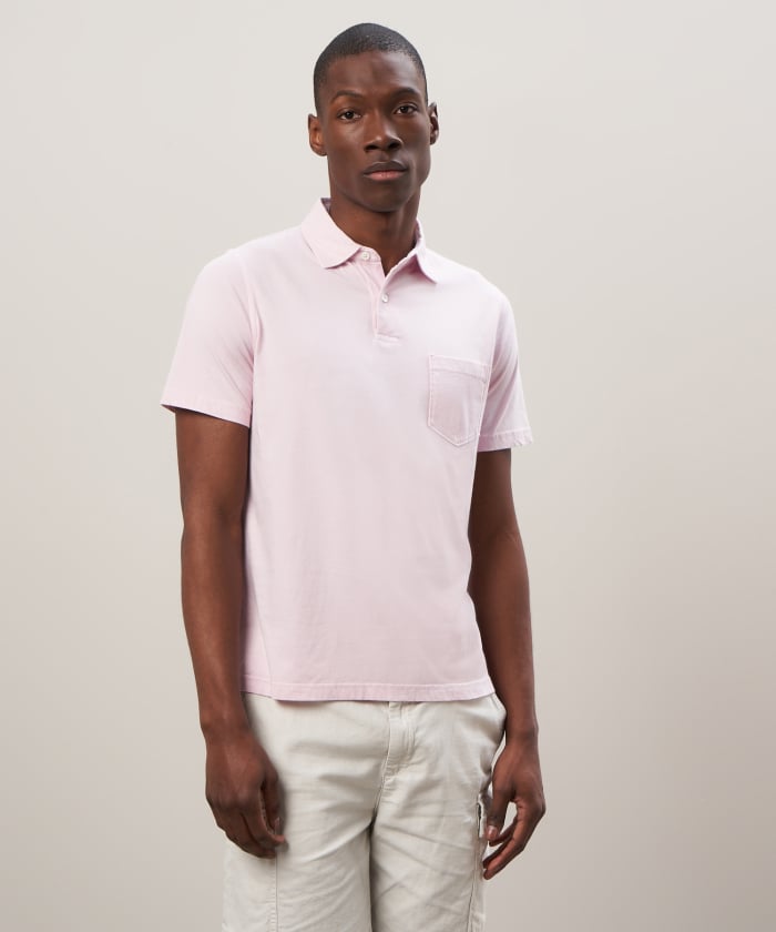 Faded pink jersey Jersey polo