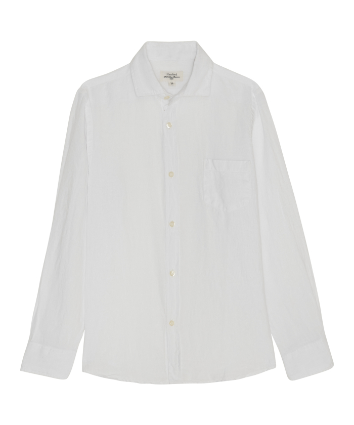White linen Paul enfant shirt