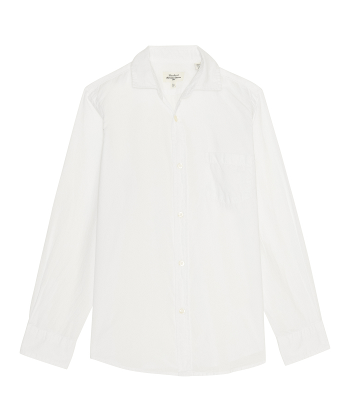 White cotton voile Paul enfant shirt