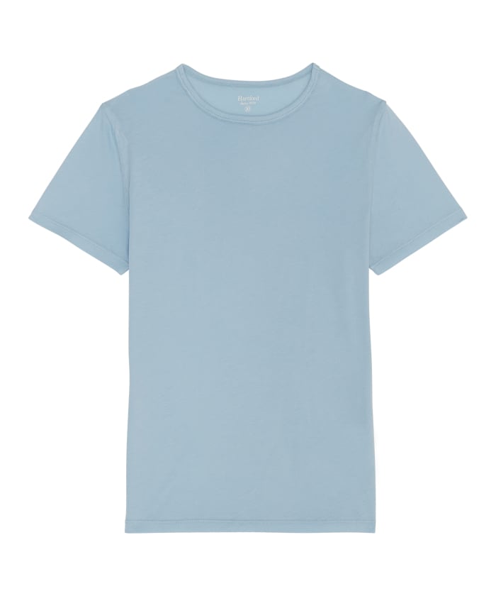 Sky blue light jersey boy tee shirt